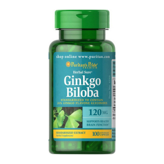 Ginkgo Biloba 120 mg (100 caps)  