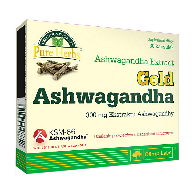 Gold Ashwagandgha 300 mg (30 caps)  