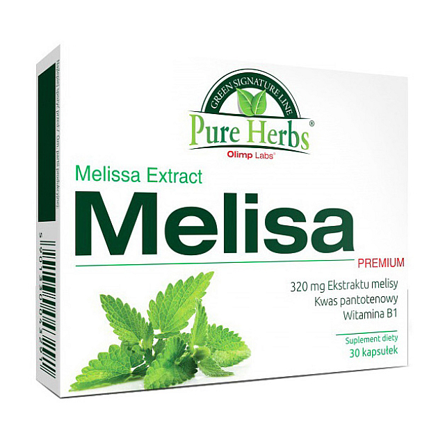 Melisa Premium 320 mg melissa extract (30 caps)  