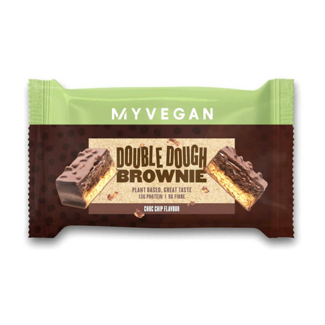 Vegan Dounle Dough Brownie (60 g)  Chocolate chip