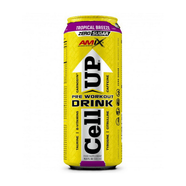 Cell UP Pre Workout (500 ml)  Tropical breeze