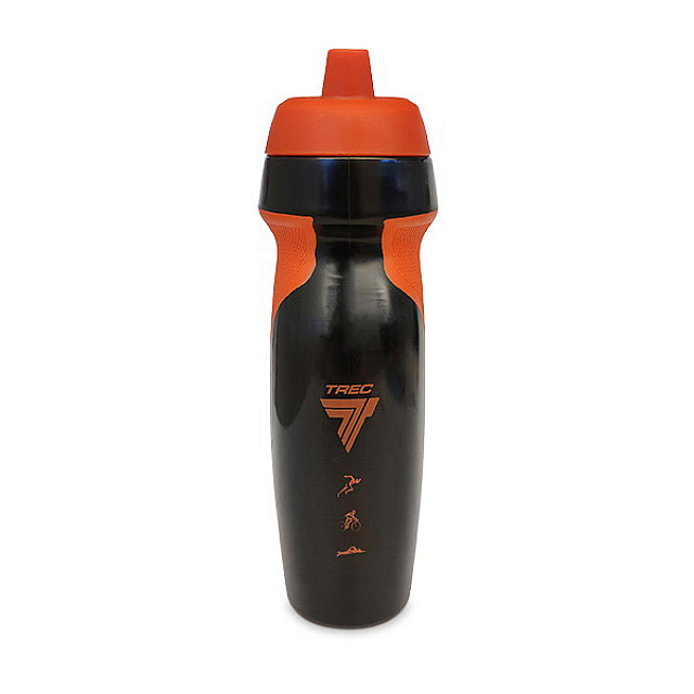 Waterbottle (600 ml)  Black/Orange