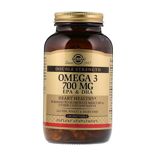 Omega 3 700 mg EPA & DHA (120 softgels)  