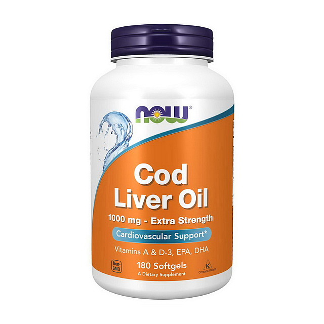 Cod Liver Oil (180 softgels)  