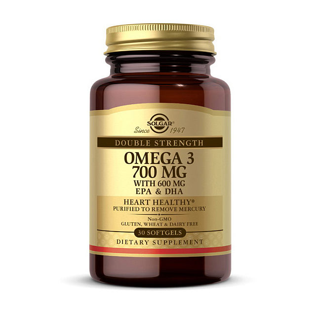 Omega 3 700 mg with 600 mg EPA & DHA (30 softgels)  