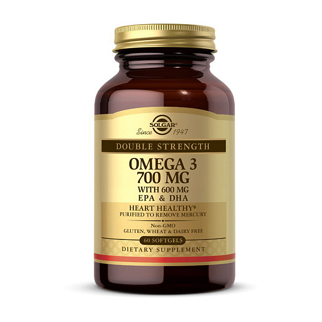 Omega 3 700 mg with 600 mg EPA & DHA (60 softgels)  