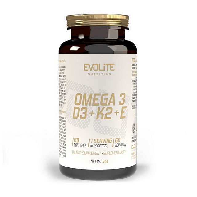 Omega 3+D3+K2MK7+E (60 sgels)  