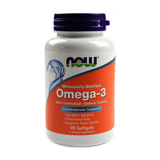 Omega-3 Odor Controlled - Enteric Coated (90 softgels)  