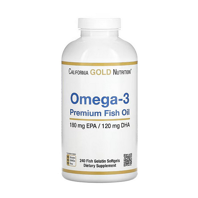 Omega-3 Premium Fish Oil (240 fish softgels)  