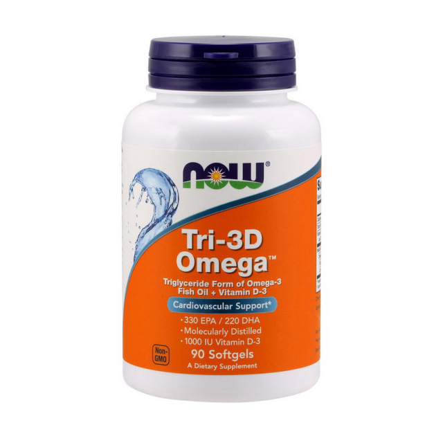 Tri-3D Omega-3 (90 softgels)  