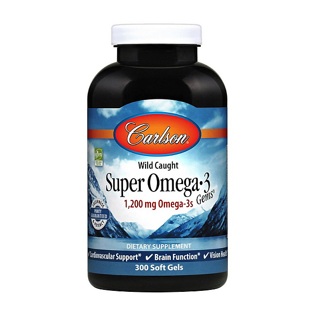 Super Omega 3 1200 mg Omega-3s (300 soft gels)  