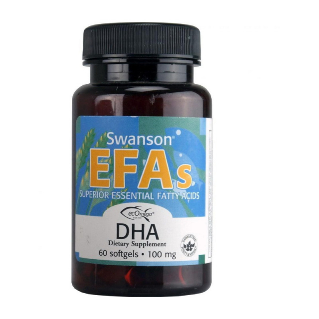 EcOmega DHA 100 mg (60 softgels)  