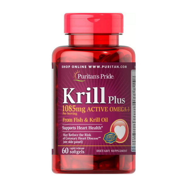 Krill Plus 1085 mg Active Omega-3 (60 sgels)  