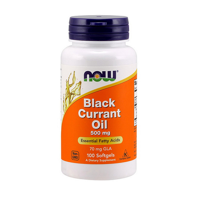 Black Currant Oil 500 mg (100 softgels)  