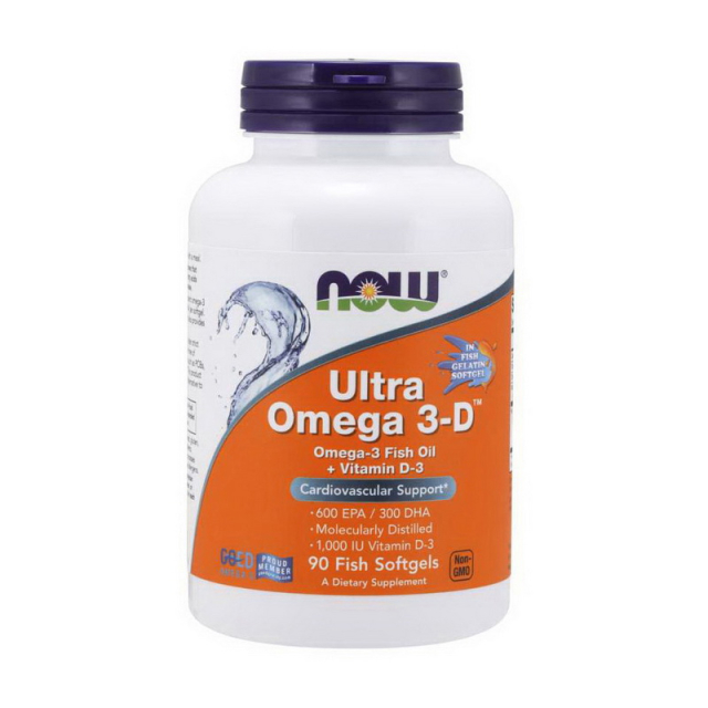 Ultra Omega 3-D (90 fish softgels)  