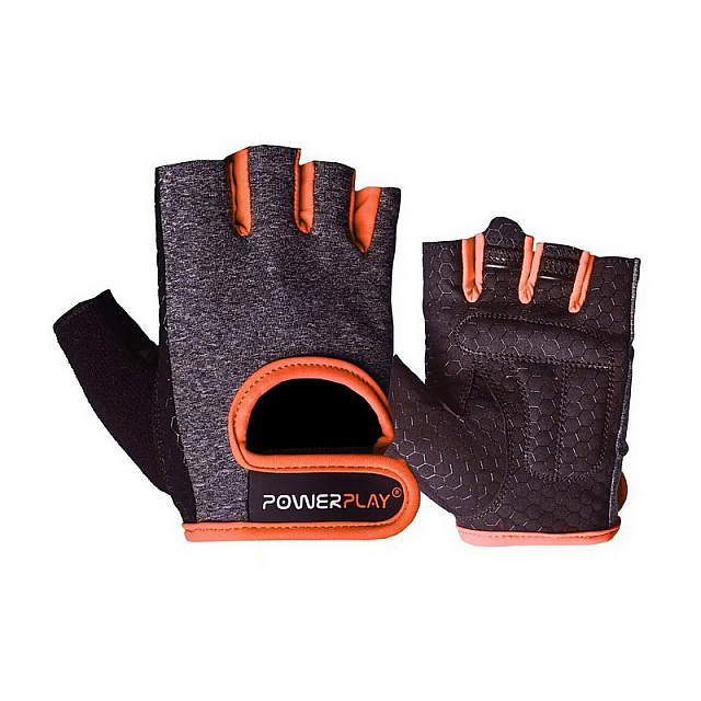 Womans Fitness Gloves Orange 2935 (M size)  