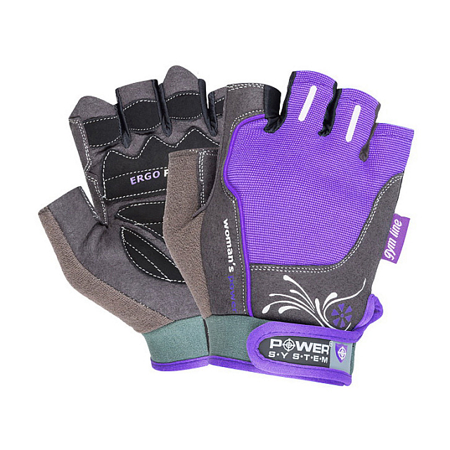 Womans Power Gloves Purple 2570PU (XS size)  