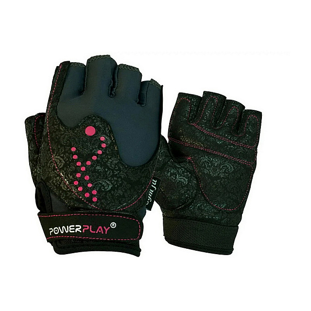 Womans Fitness Gloves Black 1744 (XS size)  