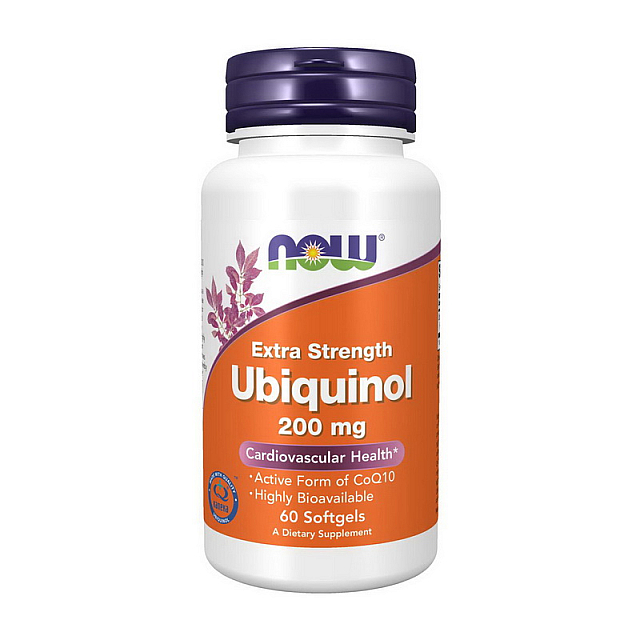 Ubiquinol 200 mg Extra Strength (60 softgels)  