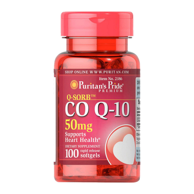 Q-SORB Co Q-10 50 mg (100 softgels)  