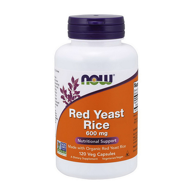 Red Yeast Rice 600 mg (120 veg caps)  