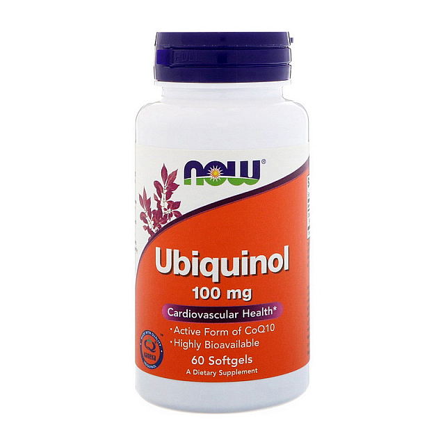 Ubiquinol 100 mg (60 softgels)  