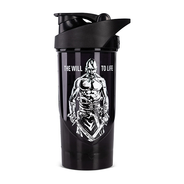 Shieldmixer Shaker The Will To Life (700 ml)  Black