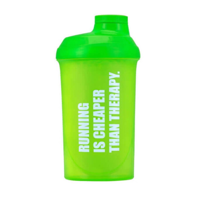 Shaker Wave "Running is Cheaper Than Therapy" (500 ml)  Green