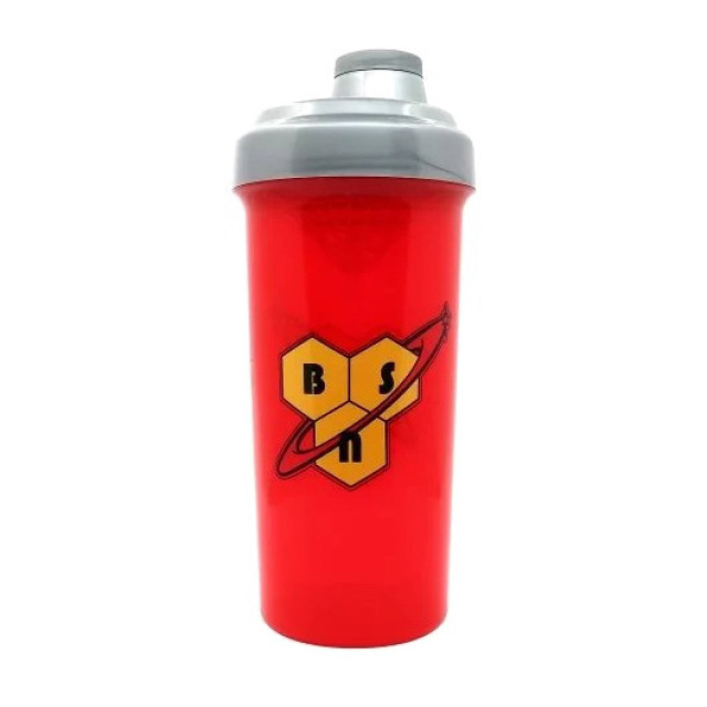 Shaker Bottle BSN (750 ml) USA  Red/Grey