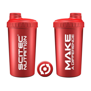 Shaker Scitec Nutrition Make A Difference (700 ml)  Red