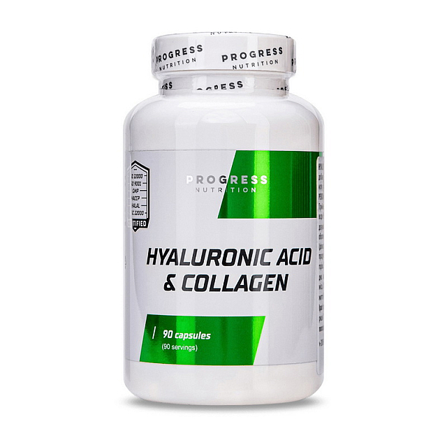 Hyaluronic Acid & Collagen (90 caps)  