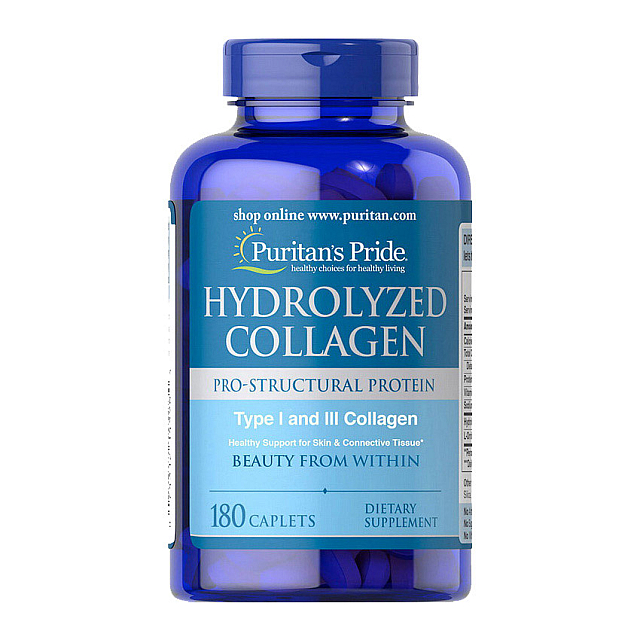 Hydrolyzed Collagen 1000 mg (180 caplets)  