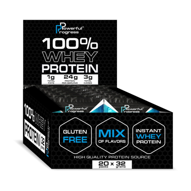 100% Whey Protein (20 packs * 32 g)  Mixed box