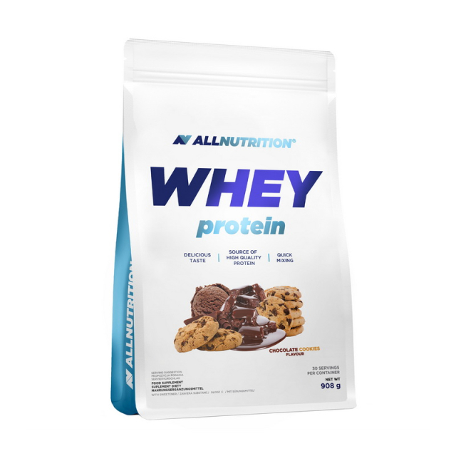 Whey Protein (908 g)  White chocolate-strawberry