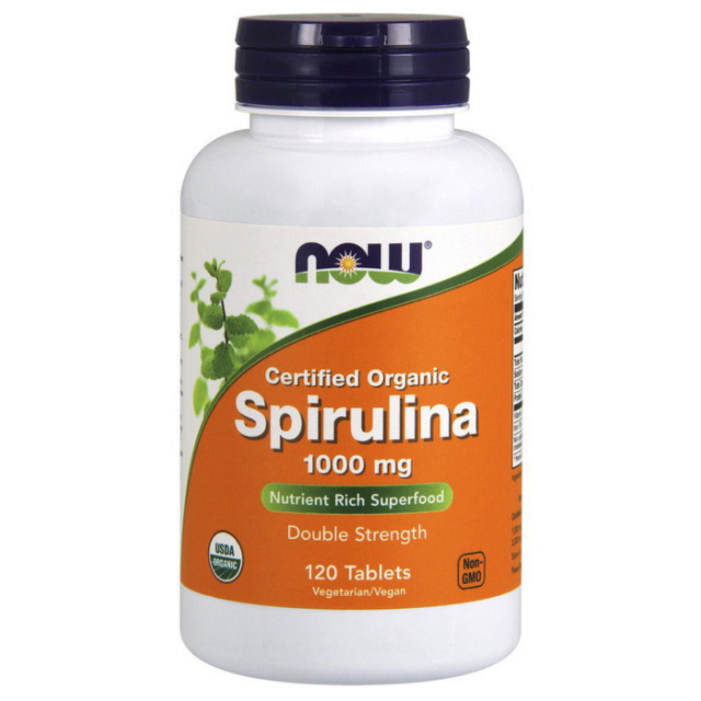 Spirulina 1000 mg organic (120 tabs)  