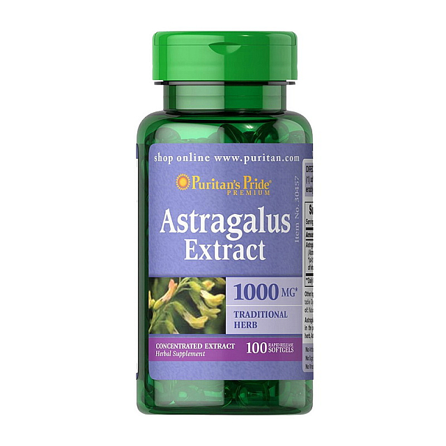 Astragalus Extract 1000 mg (100 softgels)  