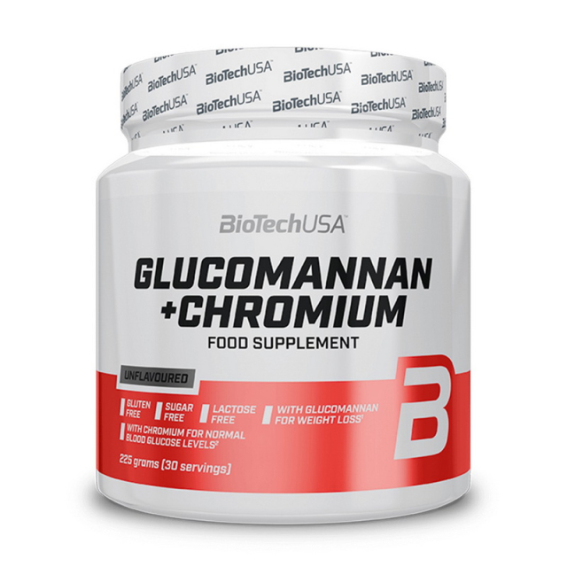 Glucomannan + Chromium (225 g) Unflavored 