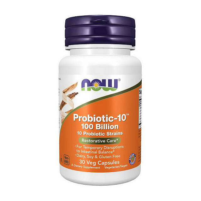 Probiotic-10 100 Billion (30 veg caps)  