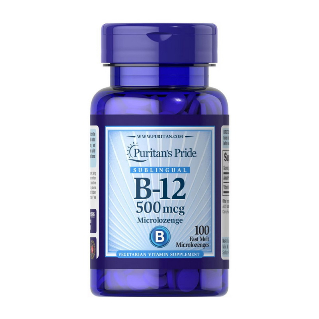 Vitamin B-12 500 mcg (100 microlozenges)  