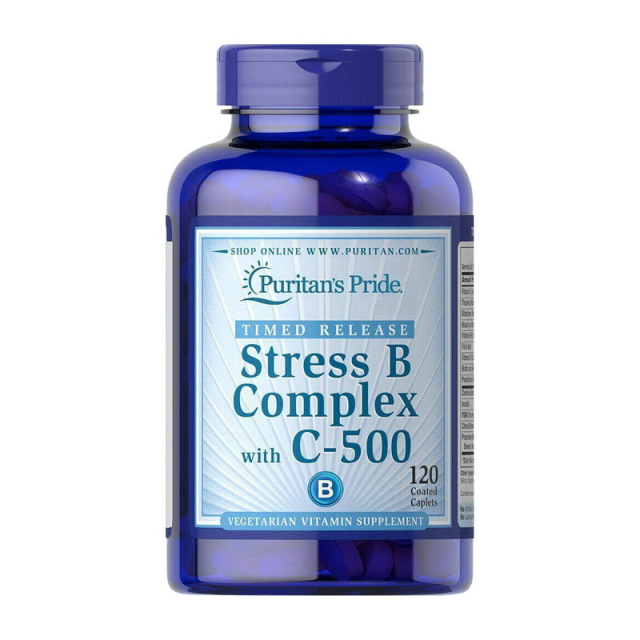 Stress B Complex with C-500 Timed Release (120 caplets)  