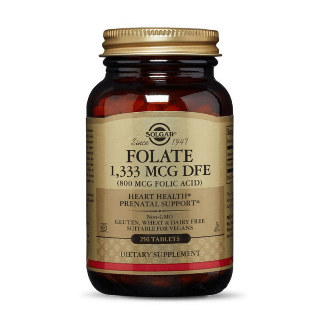 Folate 1,333 mcg DFE (Folic Acid 800 mcg) (250 veg caps)  