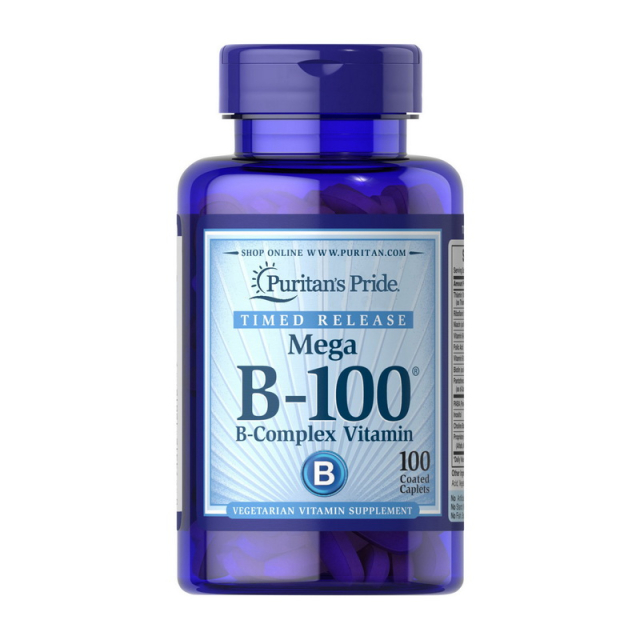 Mega B-100 Time Release (100 caplets)  