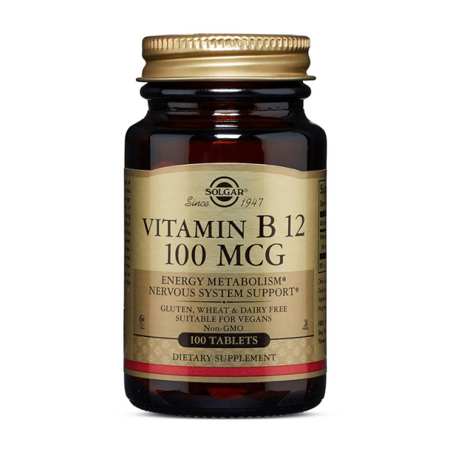 Vitamin B 12 100 mcg (100 tabs)  