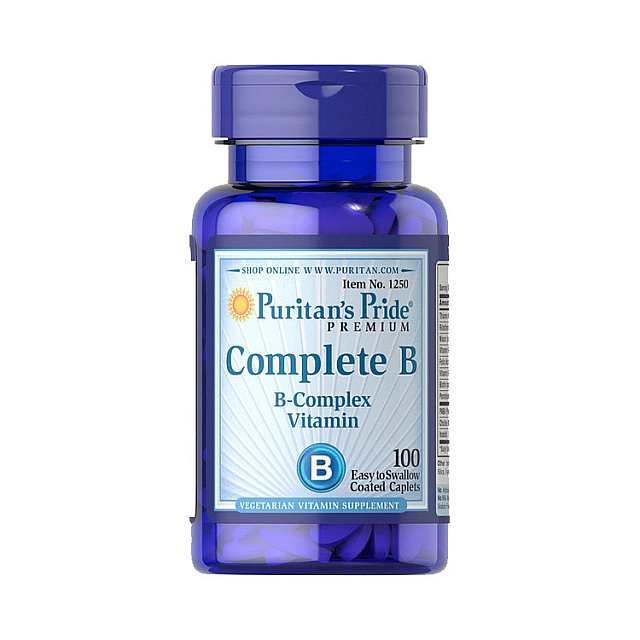 Complete B (Vitamin B Complex) (100 caplets)  