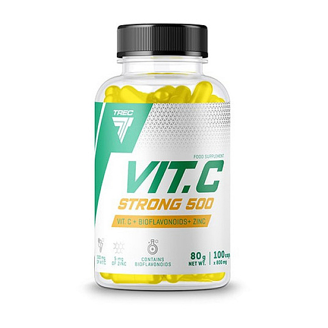 Vit.C Strong 500 + ZINC (100 caps)  