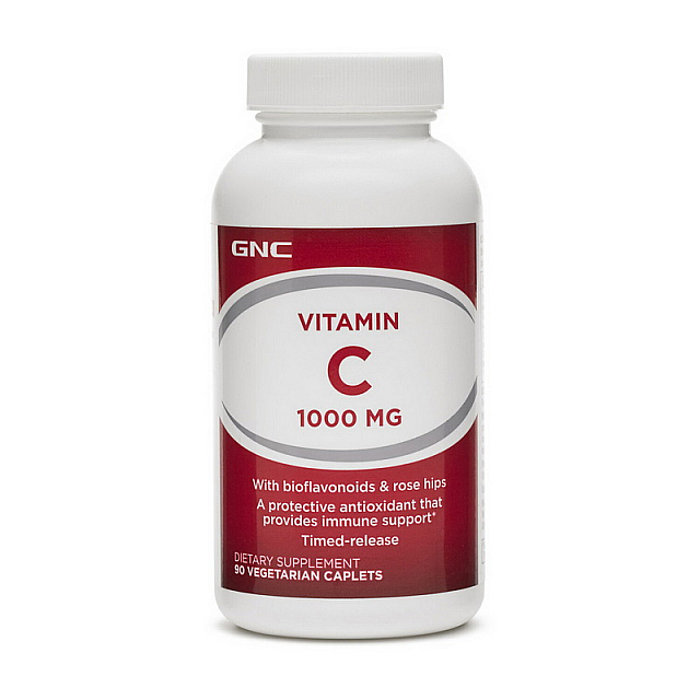 Vitamin C 1000 Time-Release (90 veg caplets)  