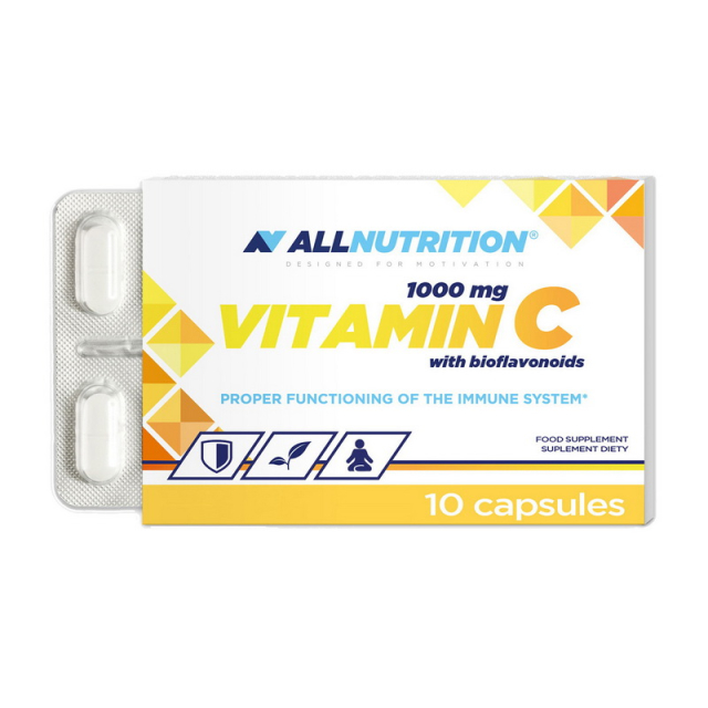 Vitamin C with bioflavonoids 1000 mg (10 caps)  