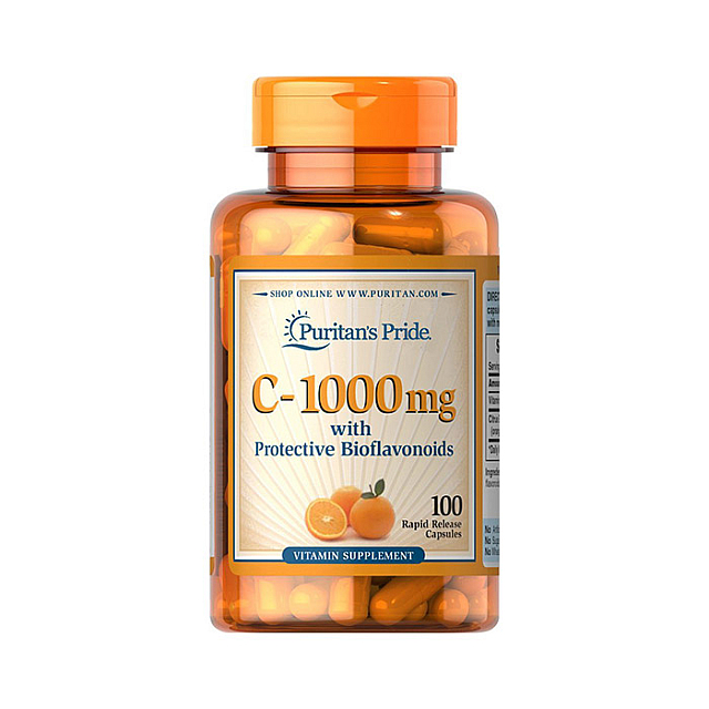 C-1000 mg with bioflavonoids (100 caps)  