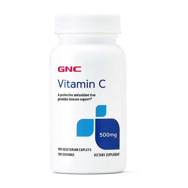 Vitamin C 500 mg (100 veg caplets)  