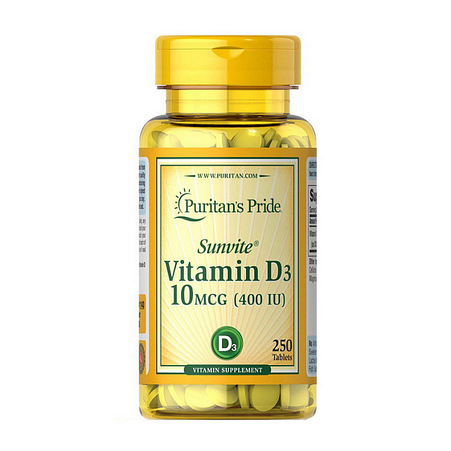 Vitamin D3 400 IU (250 tab)  